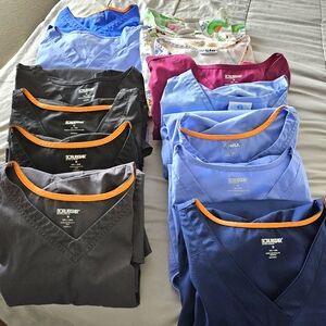 Womens 3x Scrub Tops